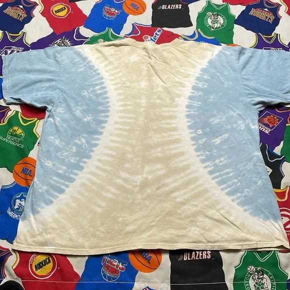 Vintage Liquid Blue Elvis Presley Graceland Band T - Picture 2 of 4